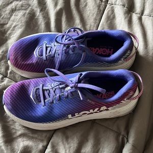 Hoka running sneakers, size US 9.5